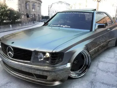 MERCEDES SEC ULTRA WIDE STANCE 3D model