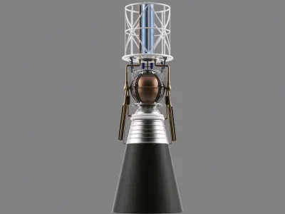 Rocket Engine 3D model