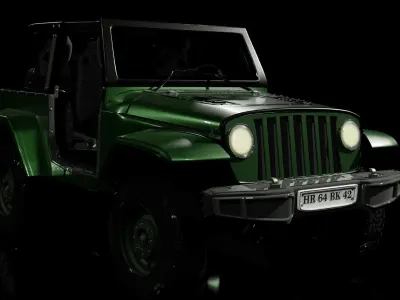 Jeep model 3D model