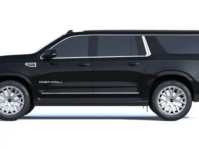 GMC Yukon XL Denali 2025 3D model
