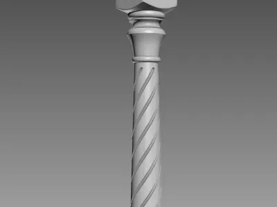 Baluster Free 3D model