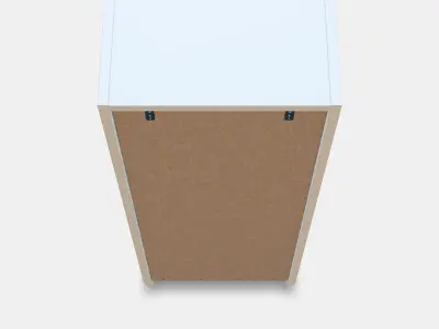 BILLY Library 1 Low-poly 3D model