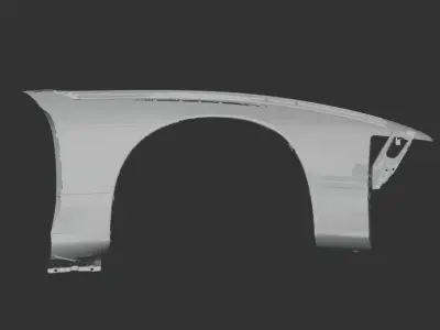 Nissan 200sx front fenders 3D scan 3D model