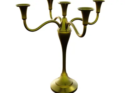 Table Chandelier Free 3D model