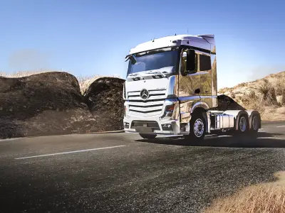 Mercedes Benz Actros MP4 3D model