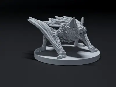 bat animal 3D print model
