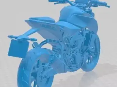 KTM Duke 390 2020 Printable Motorbike 3D print model