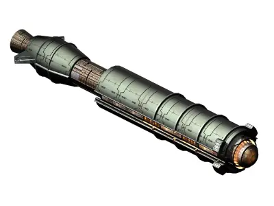 Satellite-spaceship-Xingxu 01 3D model