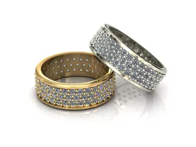 eternity ring Free 3D print model