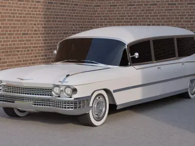 Cadillac Miller Meteor 1959 3D model