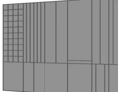 Panels 4 3D model