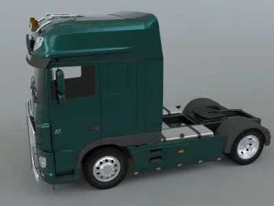TRUCK DAF XF 106 3D model
