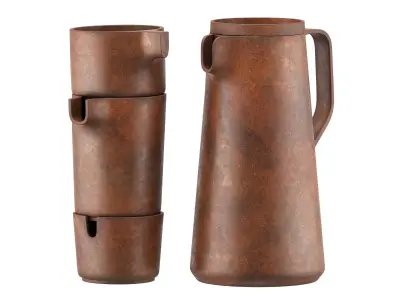 Silt Jug Collection 3D model