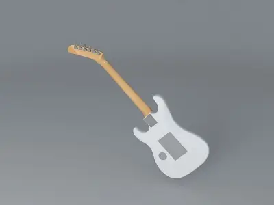 Kramer US Air Force Guitar Free 3D model