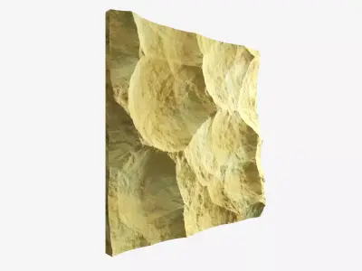 81-RockPanel sandstone wall art 3D model