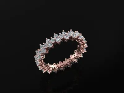 Women Ring 34 3D print model