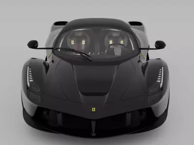 Ferrari LaFerrari 3D model 5