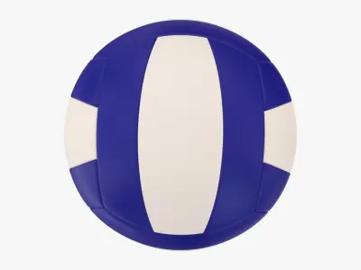 Classic volleyball 3D model