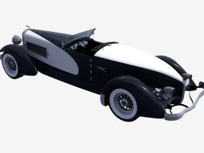 Duesenberg sj 3D model