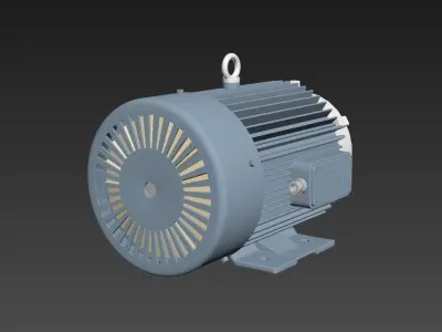 Electric Motor 3D model