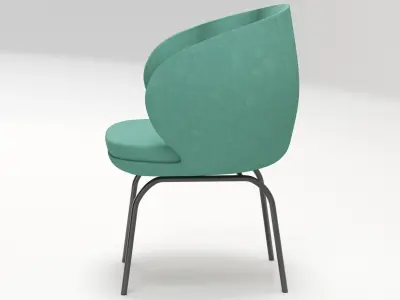 Wittmann Vuelta Chair 3D model