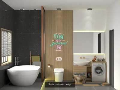 Interior design of bedroom 3D Model Collection
