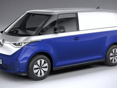 Volkswagen ID Buzz Cargo 2023 3D model