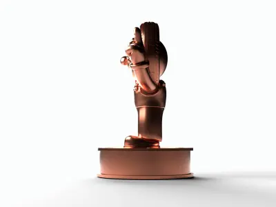 Mechanic character 3D model