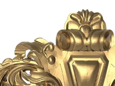  decorative pattern ready for 3D printing 3D model 321