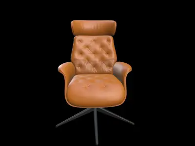 Unreal engine 4 Chair  Low-poly 3D model