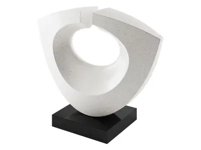 Abstract sculpture by Robert Fogell 3D model