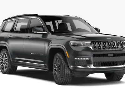 Jeep Grand Cherokee L 2022 3D model