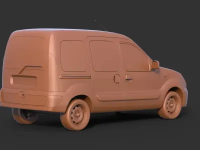 Renault Kangoo 2006 3D print model