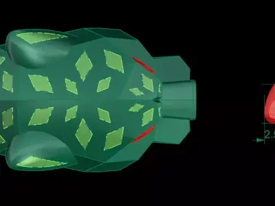 Panther de Ring size US 10-1 4 3D print model