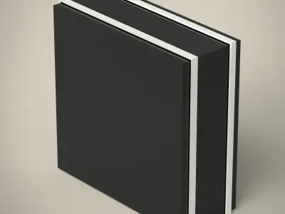 Clock orange 3D model