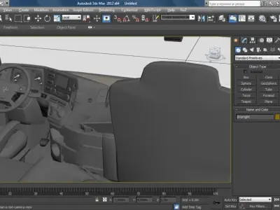 Mercedes Benz Actros MP4 3D model