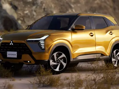 Mitsubishi XForce 3D model