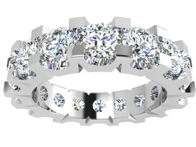 Eternity Band Ring 3770 3D print model