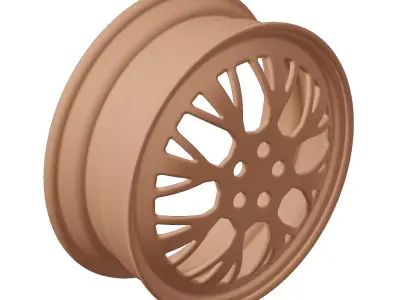 Plastic Premium Truck Rim Toy 3D model