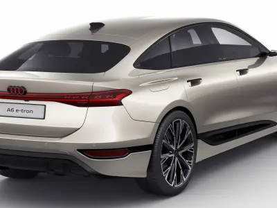 Audi A6 e-tron sportback 2025 3D model