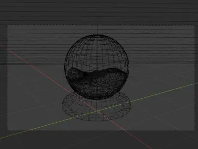 Snow Globe  3D model