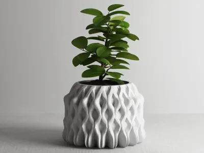vase 3d print 500  3D print model