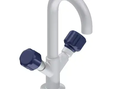 PVC Mixer Tap 3D model