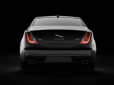 Jaguar XJ 2016 3D model