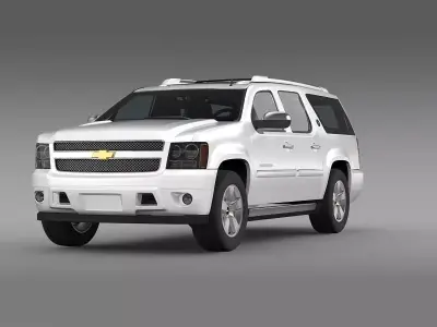 Chevrolet Suburban 75th DiamondEdition 2012 3D model