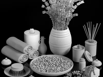 Bathroom accessories 35 3D model