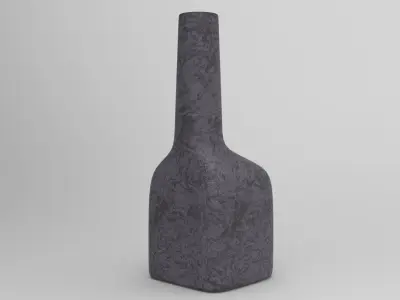 Tone Vase Low-poly 3D model