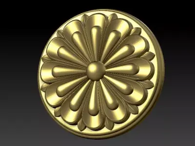 Decorative patterns for walls mirror frames picture frames 3D 3D model