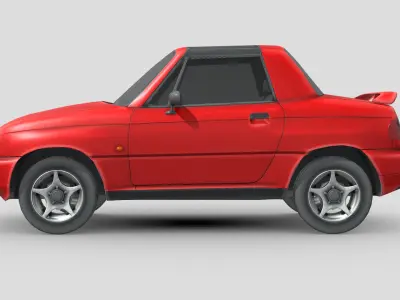 Suzuki X90 1996 Low-poly 3D model