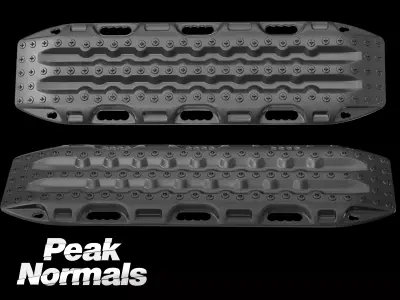 Maxtrax Recovery Board Low-poly 3D model